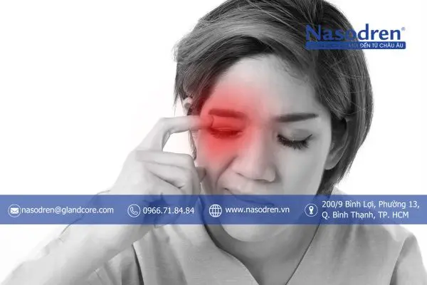 biến chứng viêm xoang ở mắt