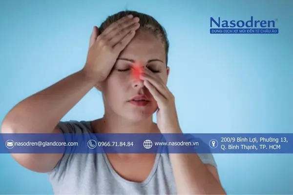 các dấu hiệu nhận biết viêm xoang mũi sau