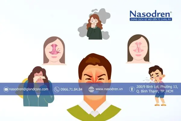 nguyên nhân dẫn đến viêm xoang mũi sau