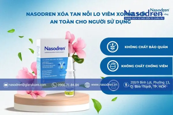 sử dụng dung dịch xịt mũi Nasodren