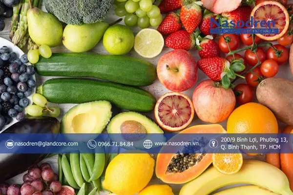 viêm xoang mũi nên ăn gì